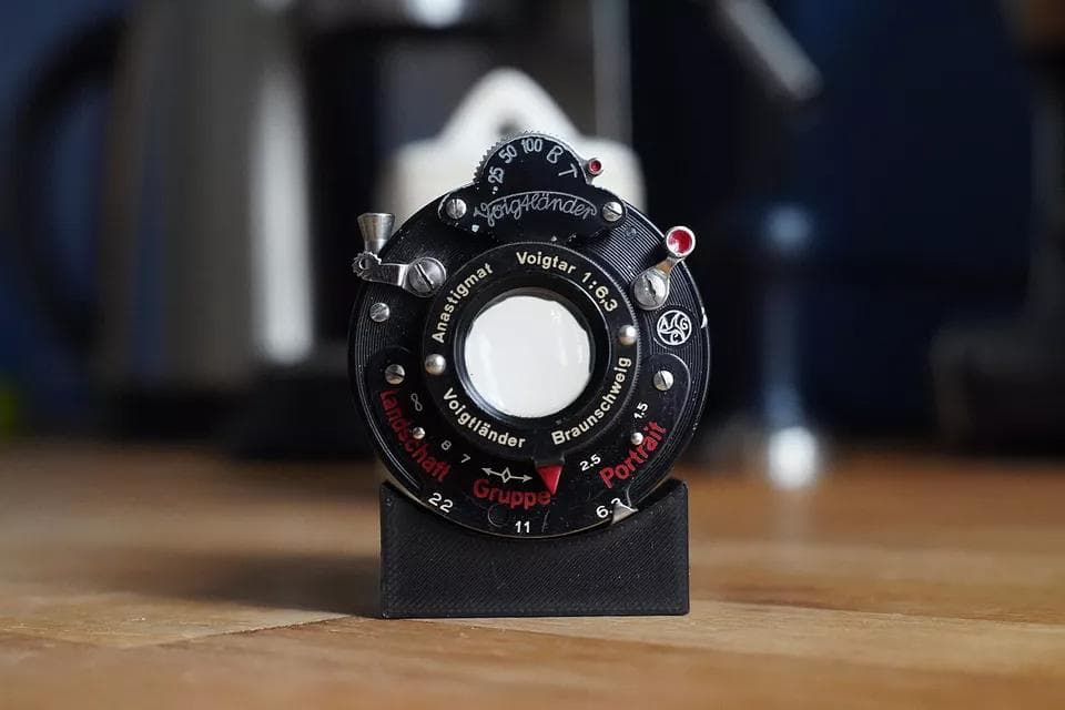 18 改造レンズ　フォクトレンダーAnastigmat Voigtar　M42