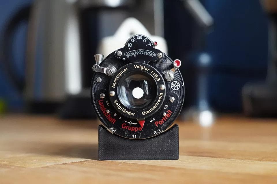 18 改造レンズ　フォクトレンダーAnastigmat Voigtar　M42