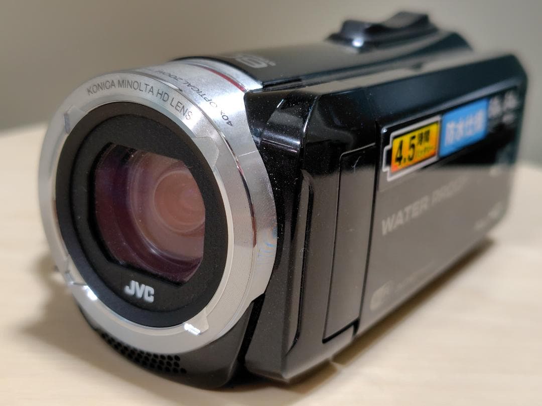 JVC ビデオカメラ GZ-RX130-B 60倍/64GB