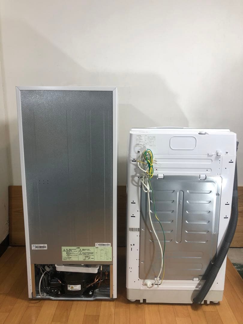 分解洗浄済　ニトリ冷蔵庫2025年洗濯機2022年　高年式　新生活2点セット