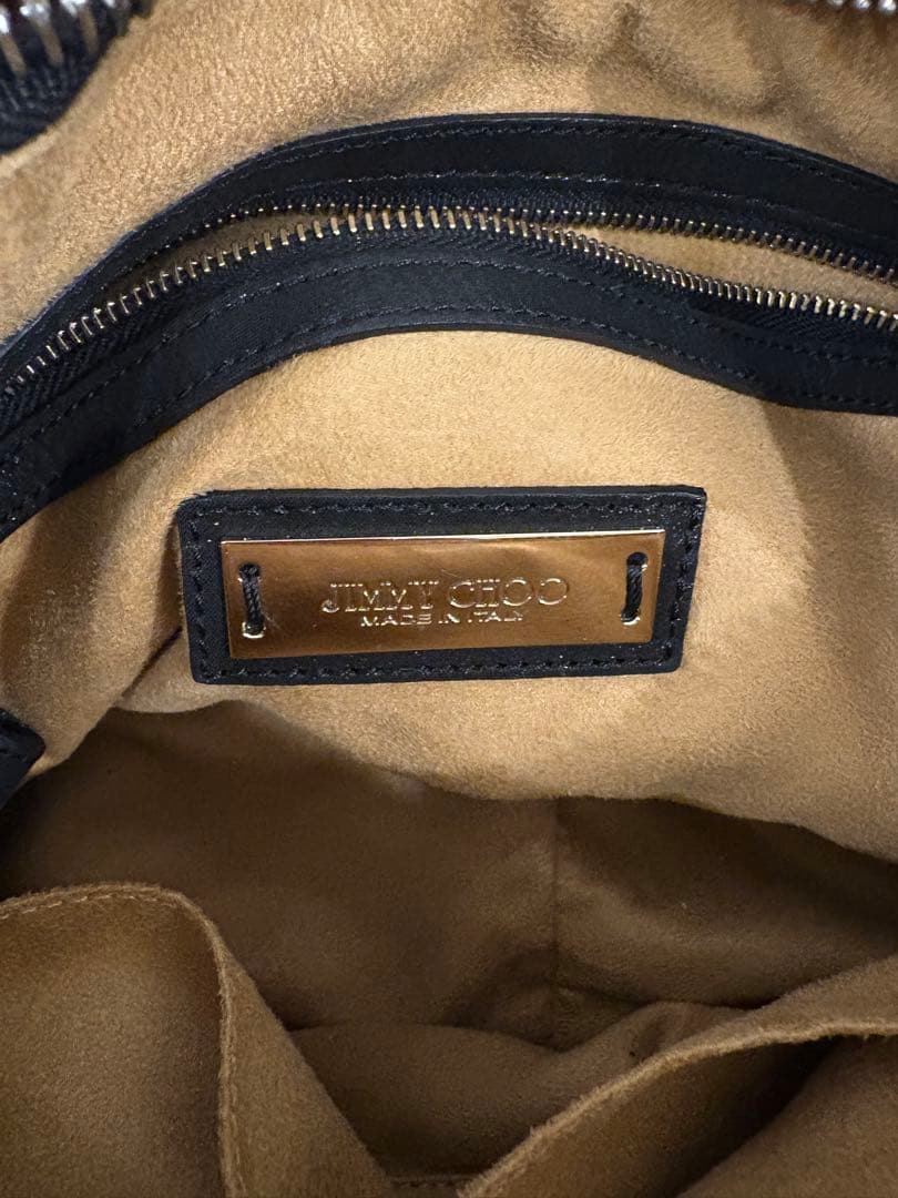 JIMMY CHOO スタースタッズ　ショルダーバッグ