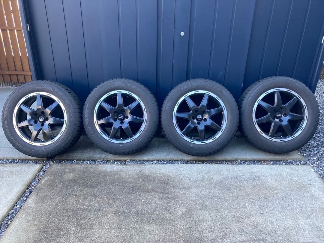 jeepコンパス 17インチ ブラック タイヤホイールセット