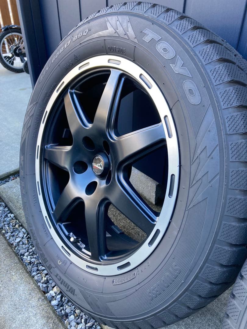 jeepコンパス 17インチ ブラック タイヤホイールセット