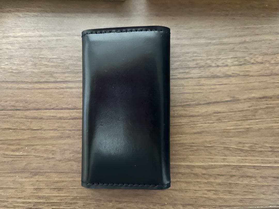 【新品未使用】GANZO ガンゾ シェルコードバン2 キーケース ブラック