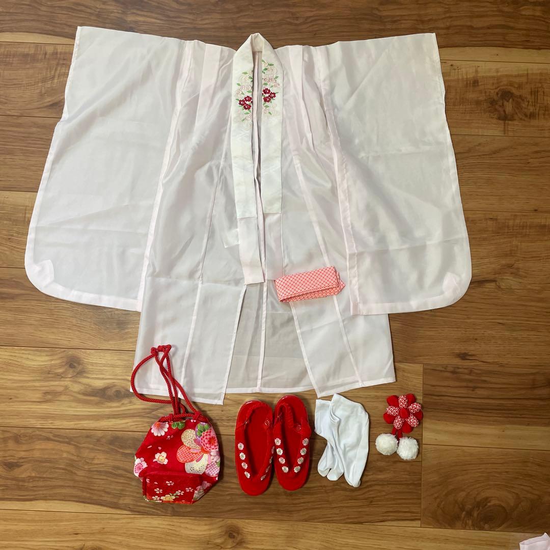 七五三　女の子　着物セット　3歳