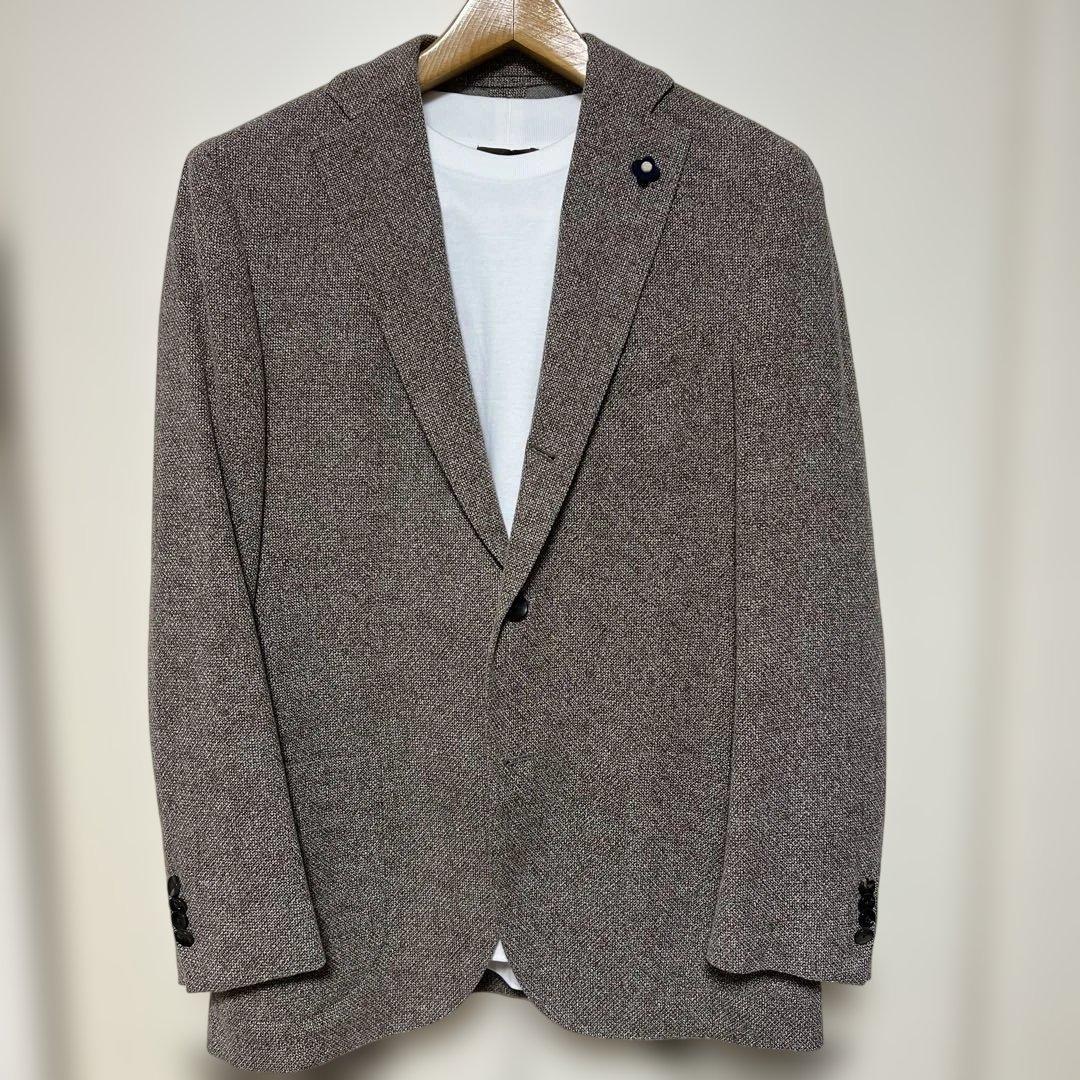 LARDINI ブラウン系 テーラードジャケット