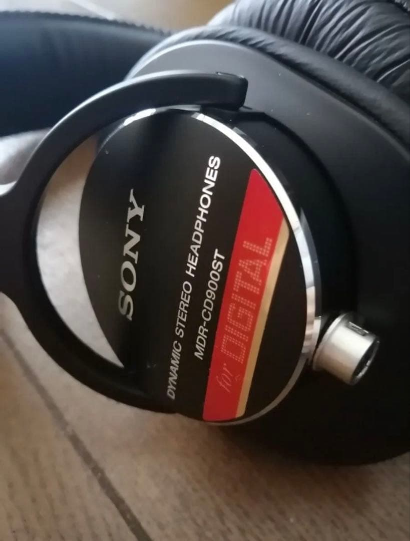 【未使用】バランス接続化 SONY モニターヘッドホン MDR-CD900ST