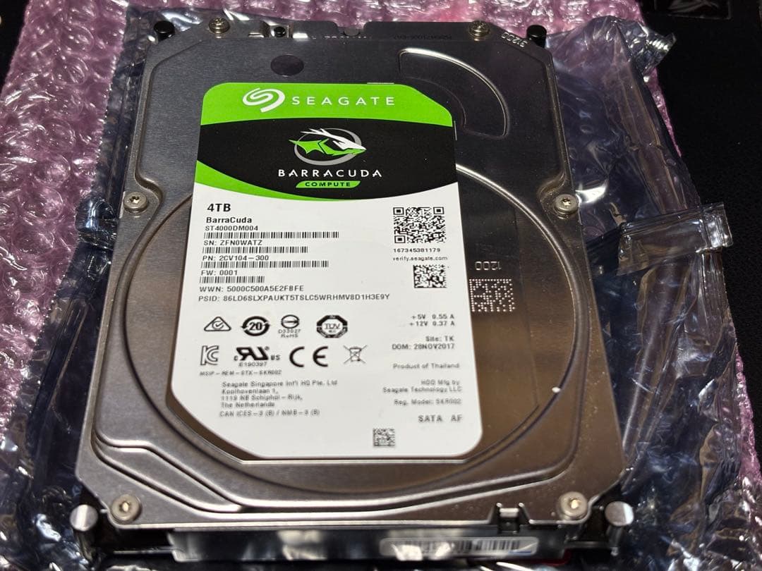 p*4様 Seagate Barracuda 4TB 内蔵型HDD