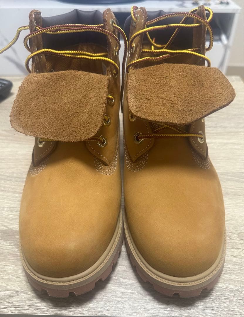 timberland イエローブーツ　プレミアム　ジュニア　24