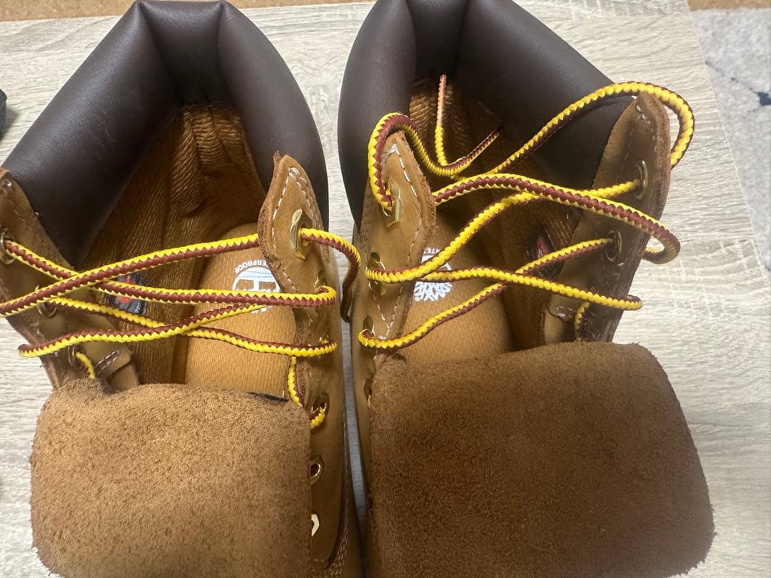 timberland イエローブーツ　プレミアム　ジュニア　24