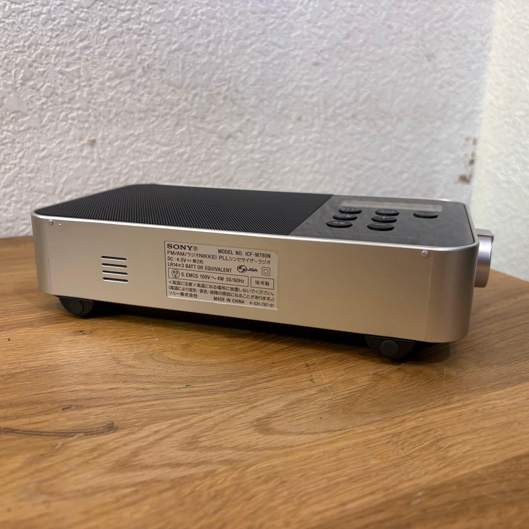 SONY PLLシンセサイザーラジオ ICF-M780N