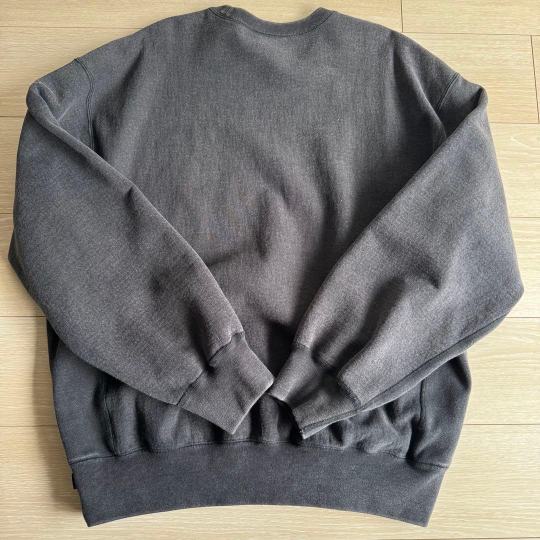 値下げ Supreme Washed Box Logo Crewneck 黒L