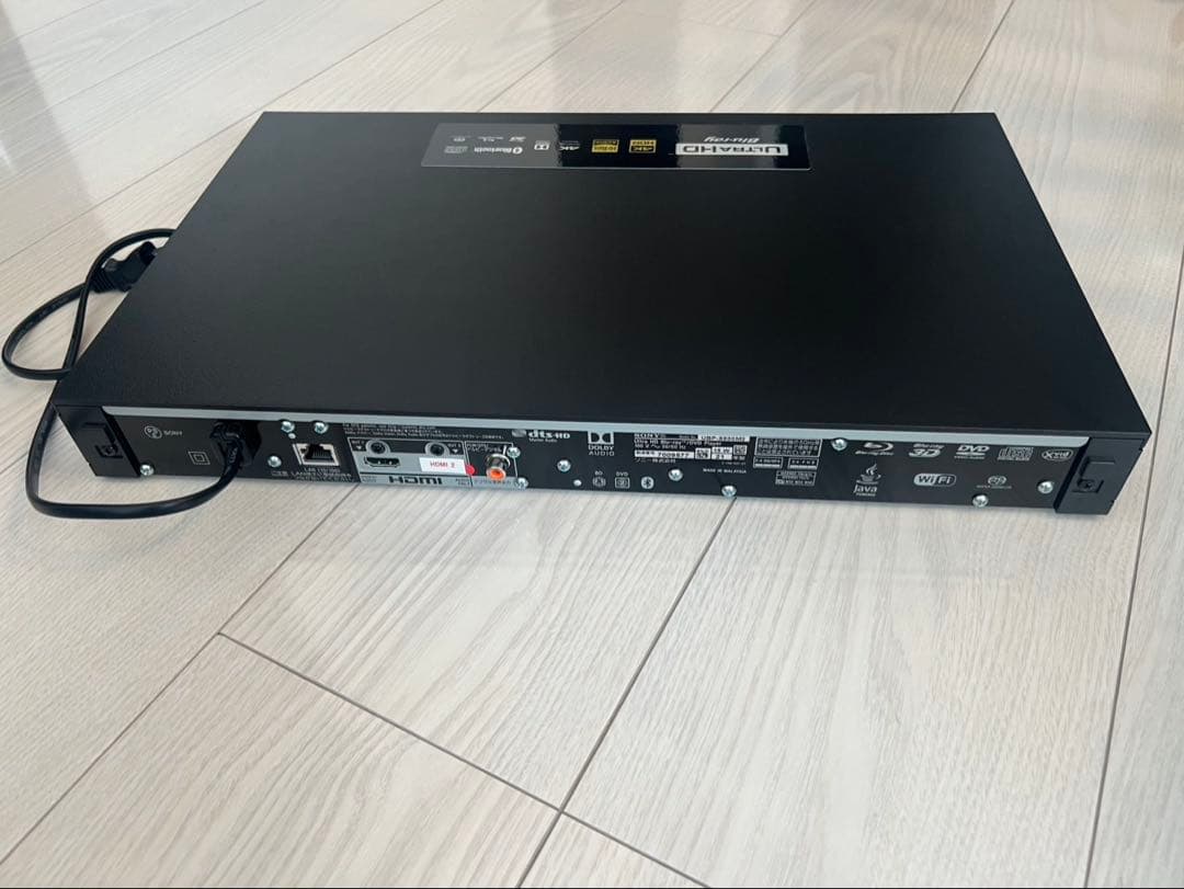 SONY Ultra HD Blu-ray プレーヤー UBP-X800M2