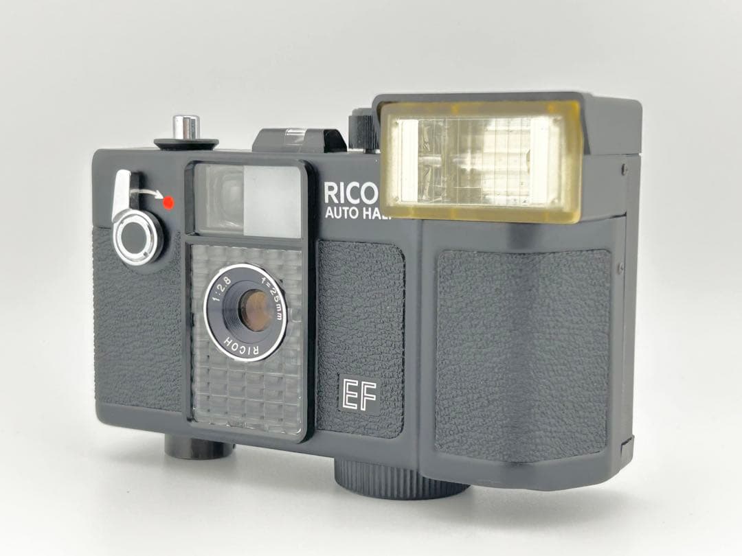 【完動品】RICOH AUTO HALF EF モルト貼替・動作確認済