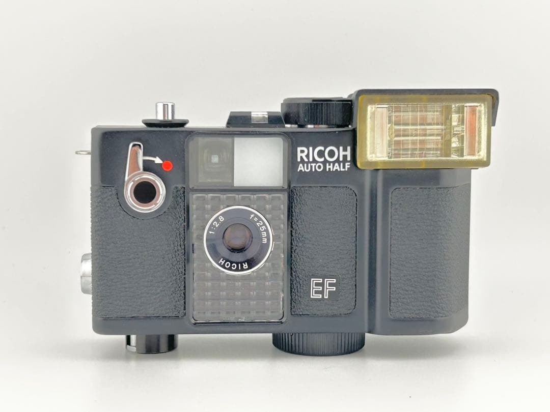 【完動品】RICOH AUTO HALF EF モルト貼替・動作確認済