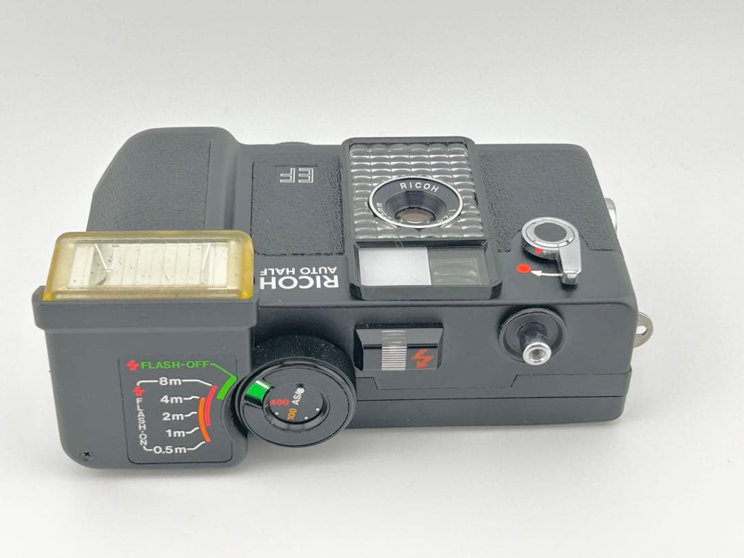 【完動品】RICOH AUTO HALF EF モルト貼替・動作確認済