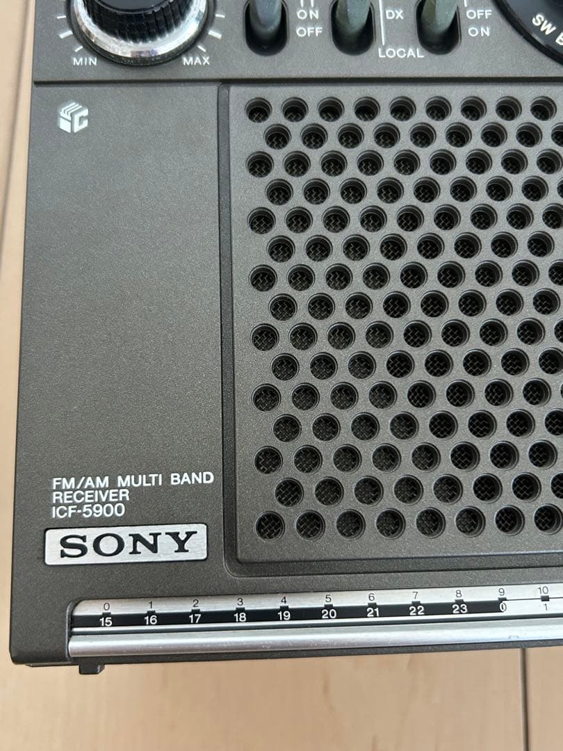 SONY ラジオ　ICF-5900 スカイセンサー5900 動作確認済み