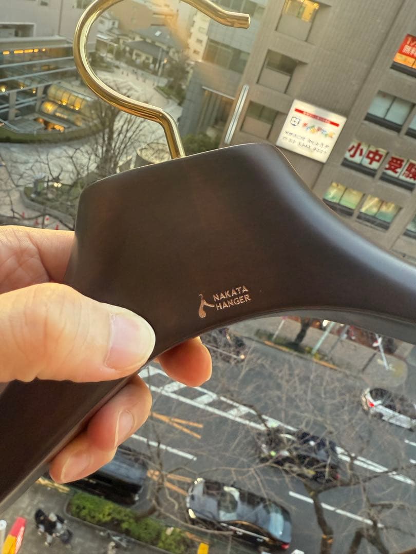 NAKATA HANGER　♡ナカタハンガー　5本セット　スーツ　シャツハンガー
