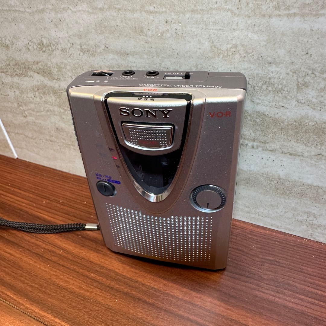 SONY カセットテープレコーダー TCM-400 2363