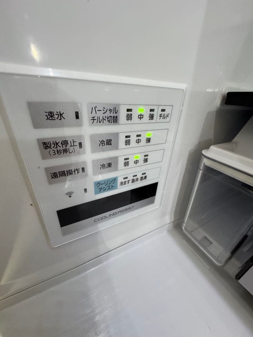 1月22日頃発送、パナソニック (NR-F608WPX) 22年 大型 冷蔵庫