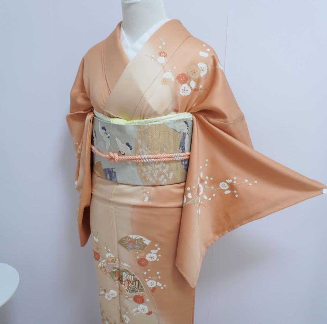 訪問着　4点フルセット 414七五三 お宮参り 卒業式　入学式　結婚式　裄丈69