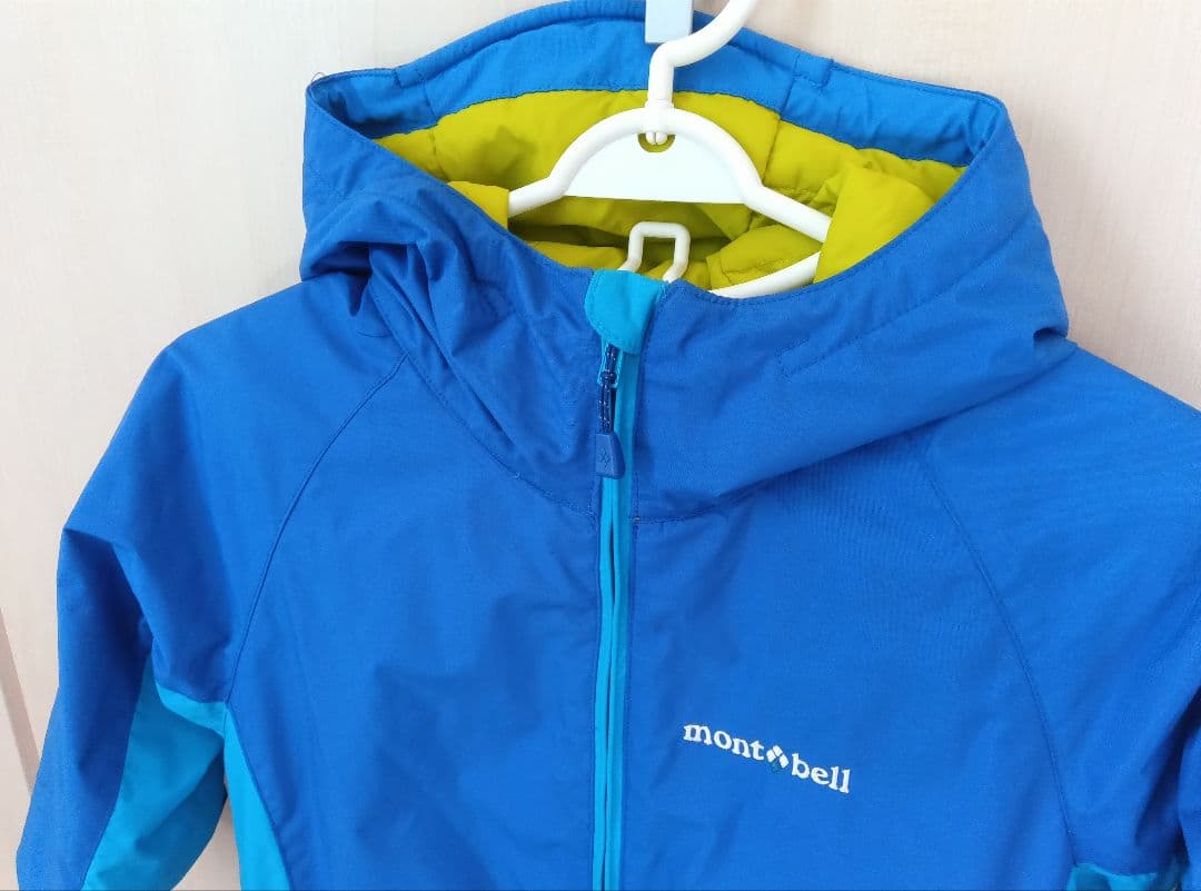 【美品】モンベル パウダーカバーオール ブルー110
