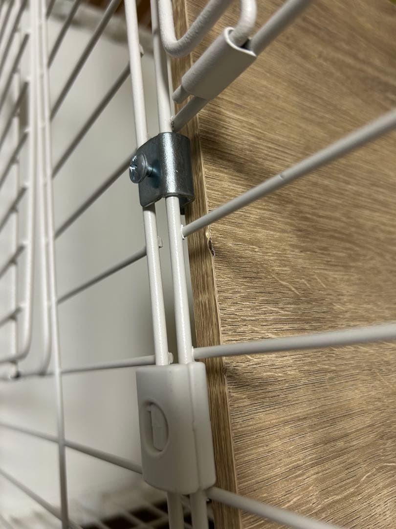 アイリスオーヤマ　ペットケージ３段PEC-903V ホワイト　中古美品