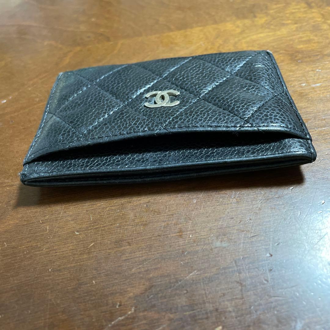 CHANELマトラッセパスケース