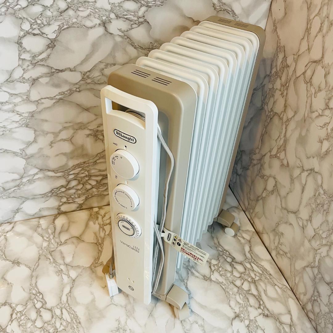 De'Longhi オイルヒーター ヴェルティカルド RHJ21F0812-WH