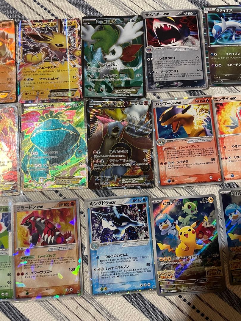 ポケモンカード まとめ売り EX Lv.X 旧キラ　引退品　19枚　リザードン