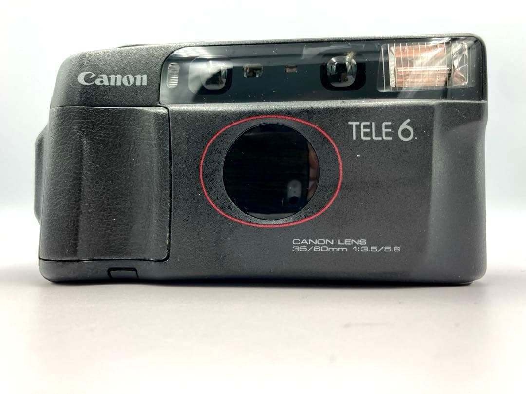 【完動品/返品保証】CANON Autoboy TELE 6・動作確認済み