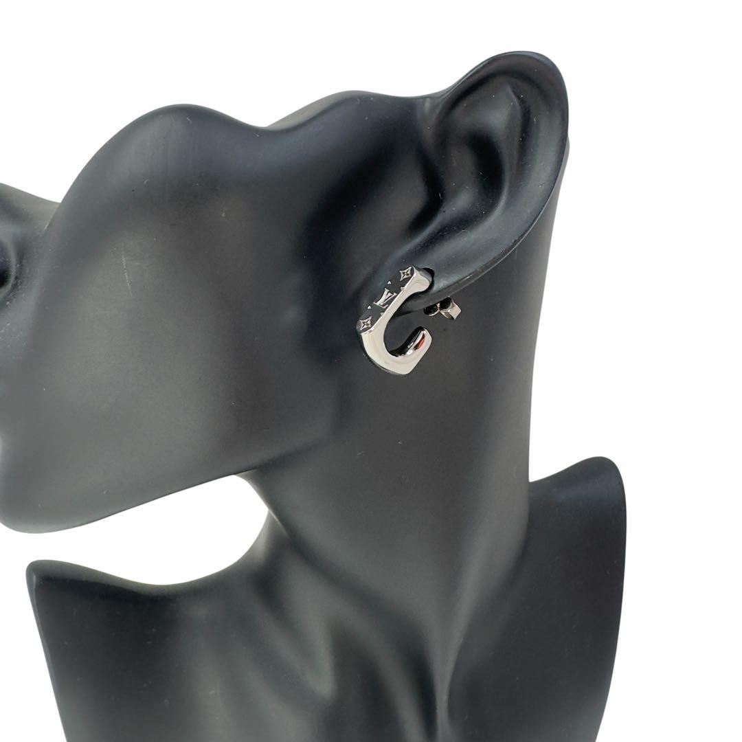 ranルイヴィトン M01777 モノグラム ピアス LE1294 片耳