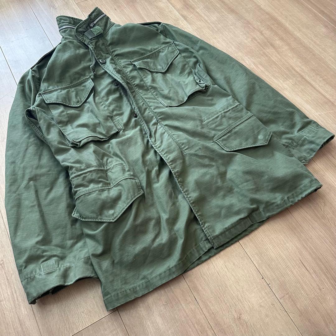 【美品】60s M65 フィールドジャケット　グレーライナー　アルミジッパー