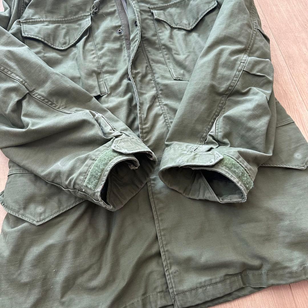 【美品】60s M65 フィールドジャケット　グレーライナー　アルミジッパー