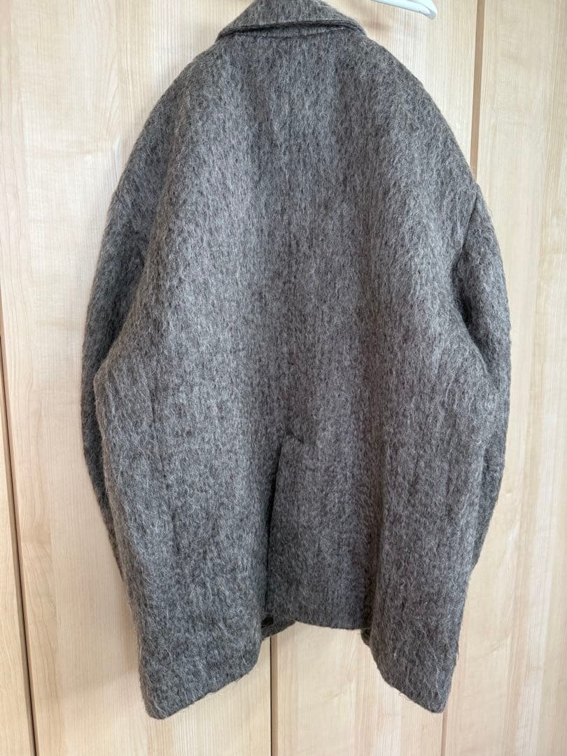 ジャケット・アウター CLANE MIX SHAGGY OVER TAILORED JACKET