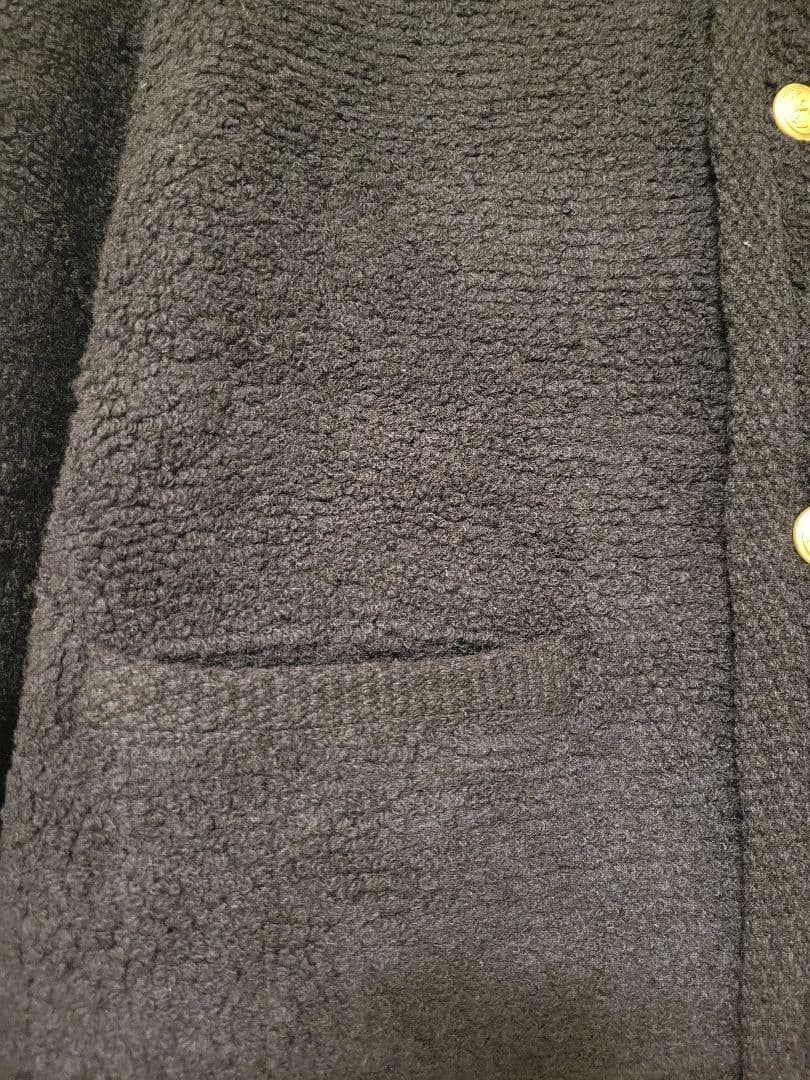 ORCIVAL オーシバル パイルニット ブークレカーディガン