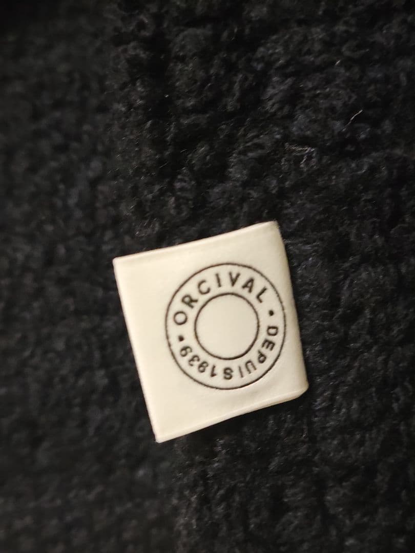 ORCIVAL オーシバル パイルニット ブークレカーディガン