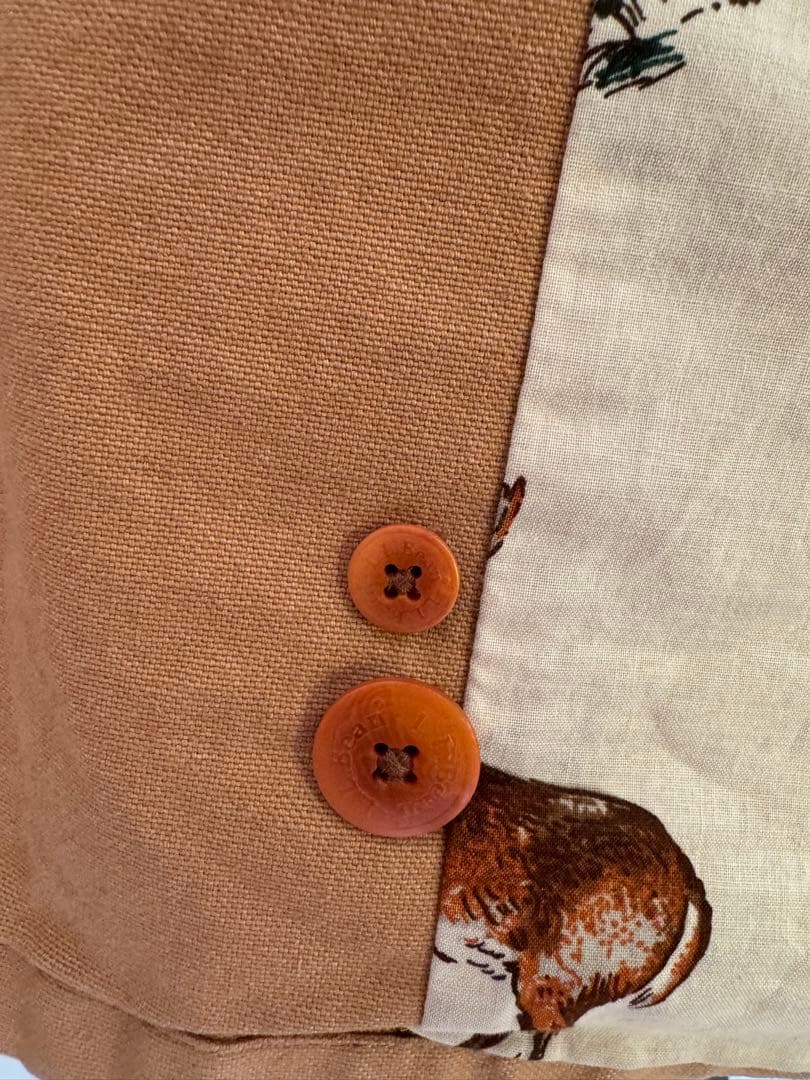 メ*4様 USA製 L.L.Bean アニマルプリント裏地 ダックハンティングジ