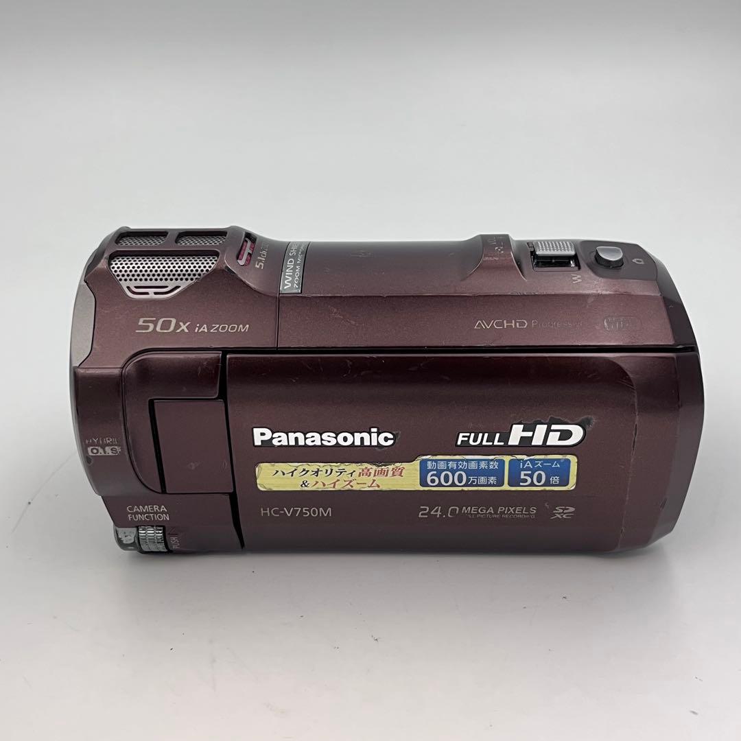 パナソニック ビデオカメラ　HC-V750M 本体のみ