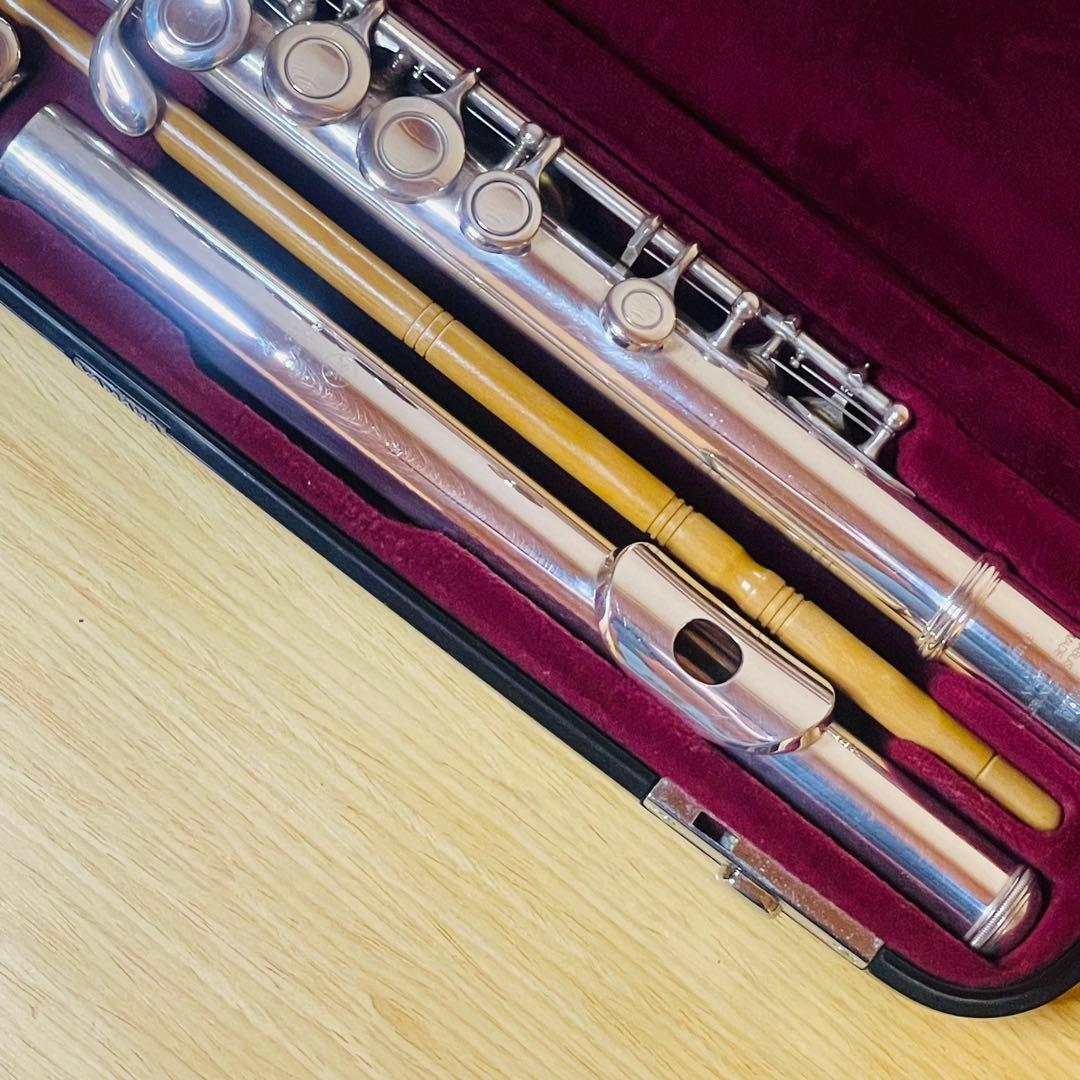 【良品・希少】YAMAHA ヤマハ YFL-311Ⅱ フルート 頭部管銀製モデル