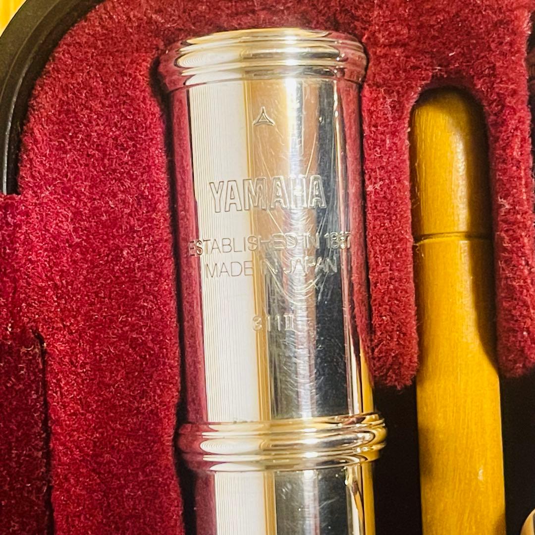 【良品・希少】YAMAHA ヤマハ YFL-311Ⅱ フルート 頭部管銀製モデル