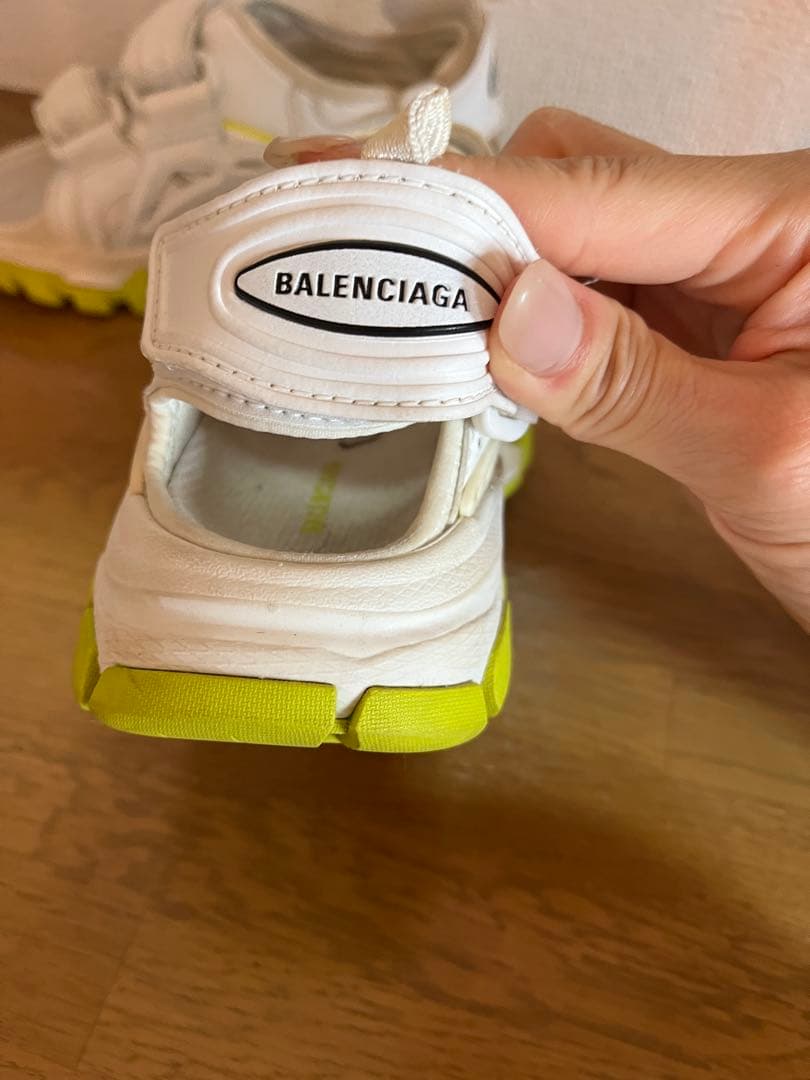 BALENCIAGA トレイルサンダル ホワイト・イエロー