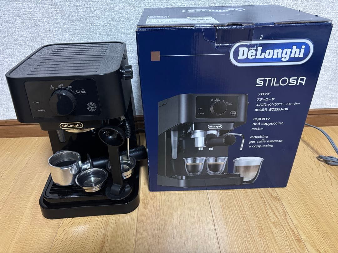 コーヒーメーカー・エスプレッソマシン De'Longhi Stilosa & Solis Scala Plus