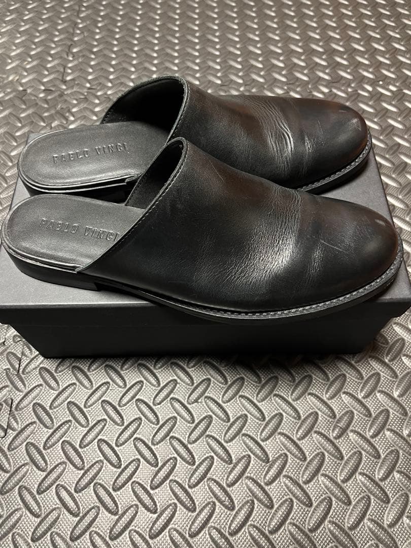 サイズM/レザーサンダル/PABLO VINCI/パブロヴィンチ