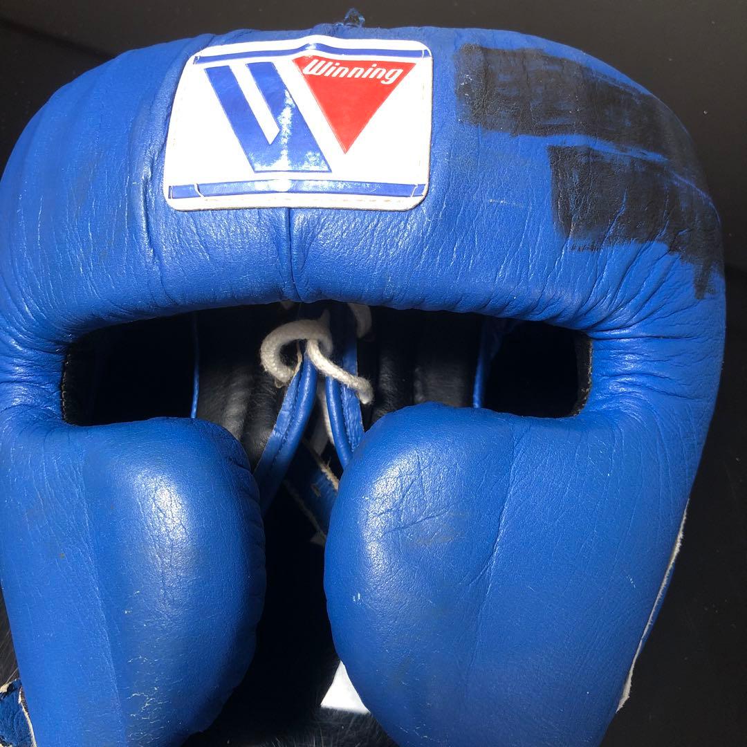 ウィニングヘッドギア　希少な青