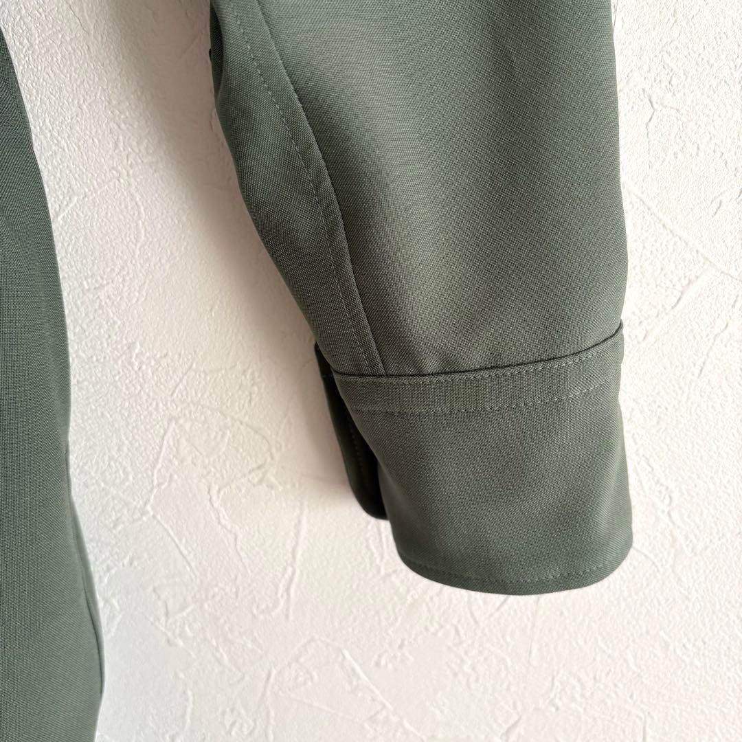 美品✨ SOEJU ソフトオックスシャツワンピース S カーキ 現行品