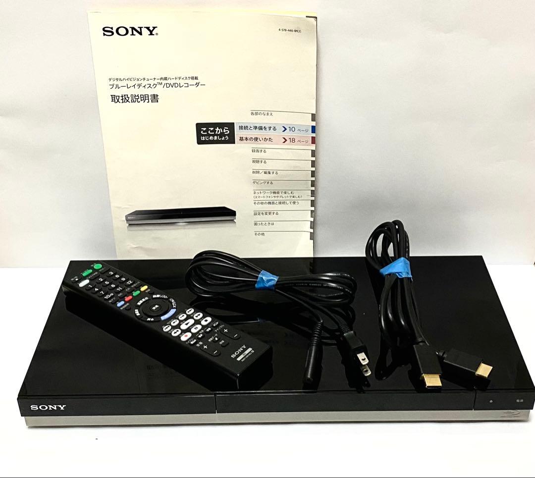 【たか】【使用品】SONY ブルーレイレコーダー BDZ-ZW500