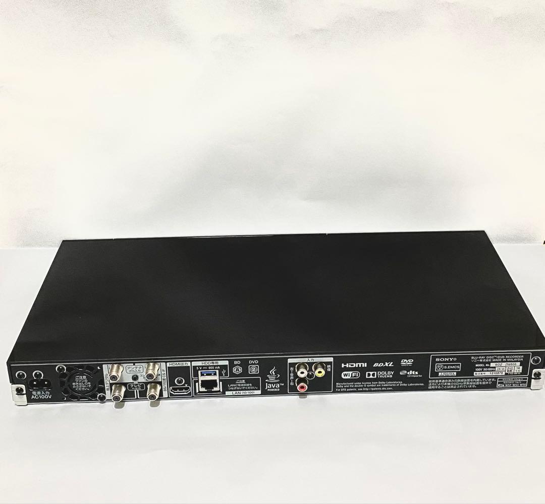 【たか】【使用品】SONY ブルーレイレコーダー BDZ-ZW500