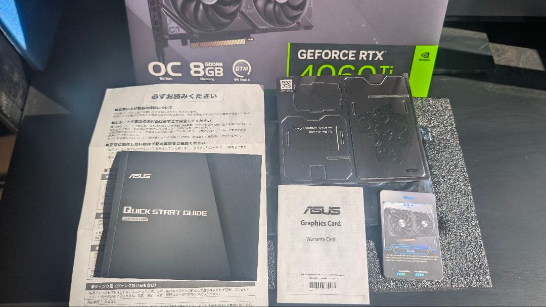 スマホ・タブレット・パソコン ASUSDualGeForceRTX4060TiOCEdition8GB