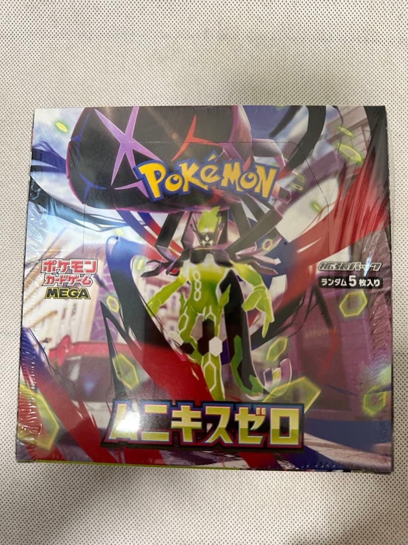 ポケモンカード ムニキスゼロ 未開封BOX シュリンク付き
